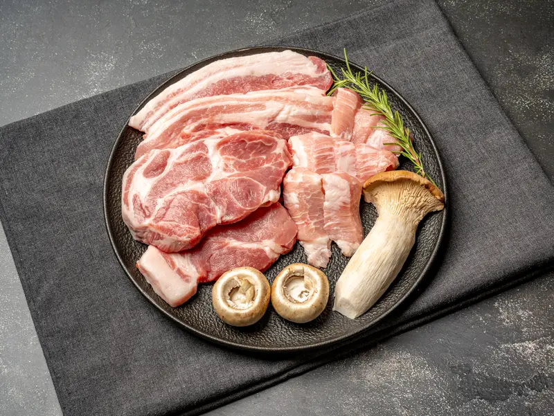 한돈모듬스페셜 600g · 2~3인 — Korean Pork Assorted Set